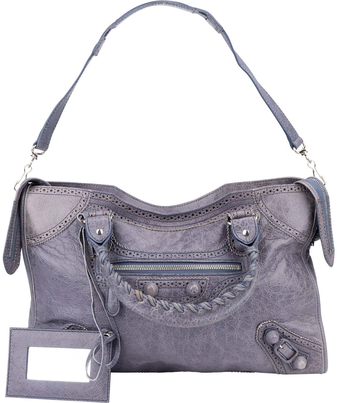 Balenciaga Balenciaga Classic Lilac Leather City Handbag Paars