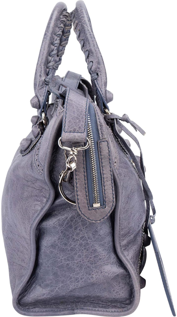 Balenciaga Balenciaga Classic Lilac Leather City Handbag Paars