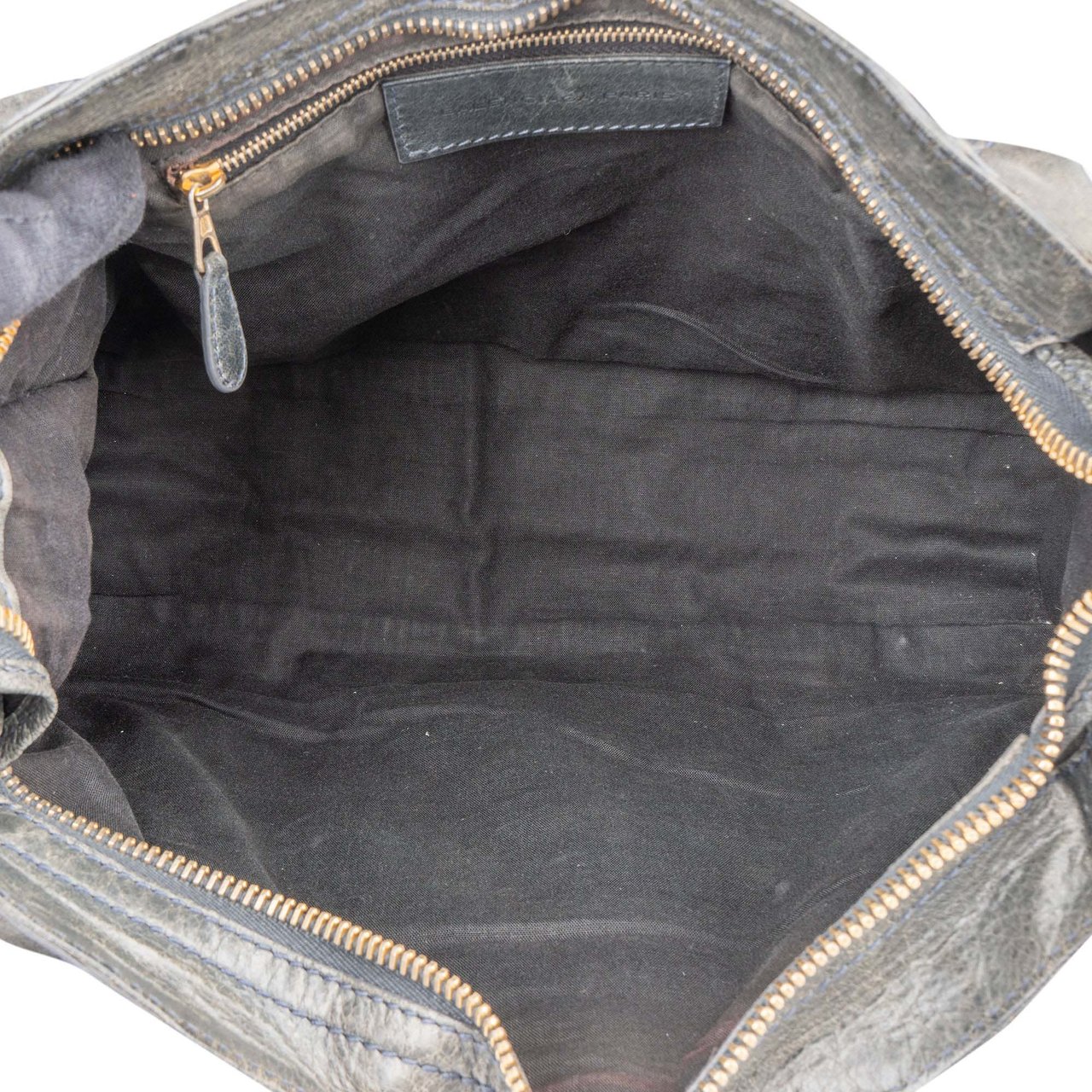 Balenciaga Balenciaga Grey Leather Classic City Handbag Divers