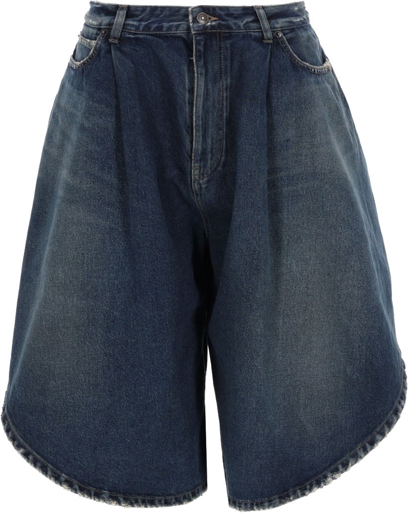Balenciaga SHORTS "TULIPE" Blauw