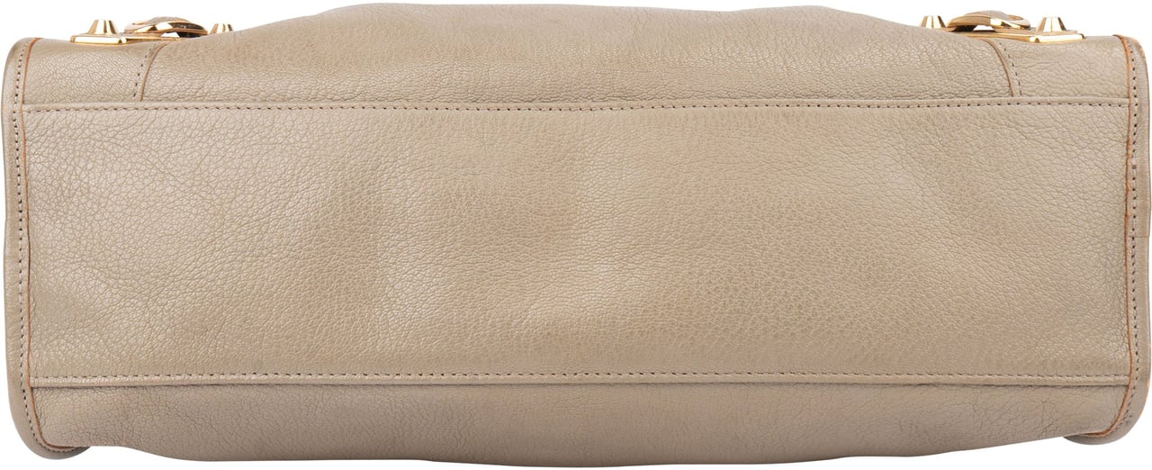 Balenciaga Balenciaga Taupe Leather City Handbag Divers