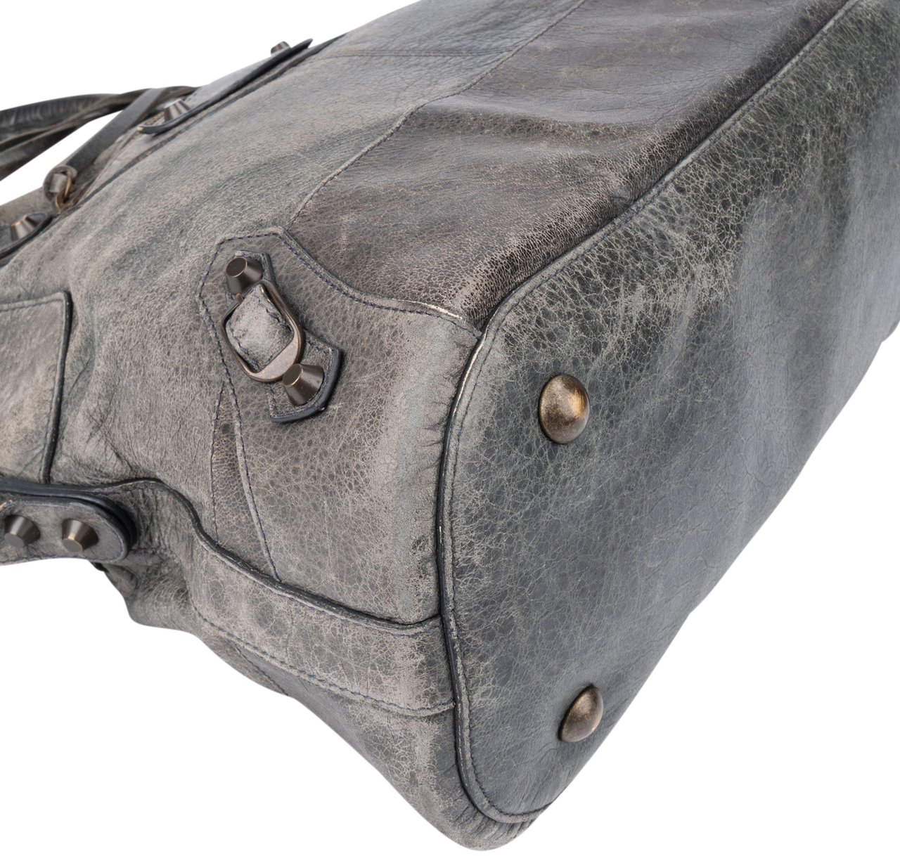 Balenciaga Balenciaga Leather City Handbag Divers