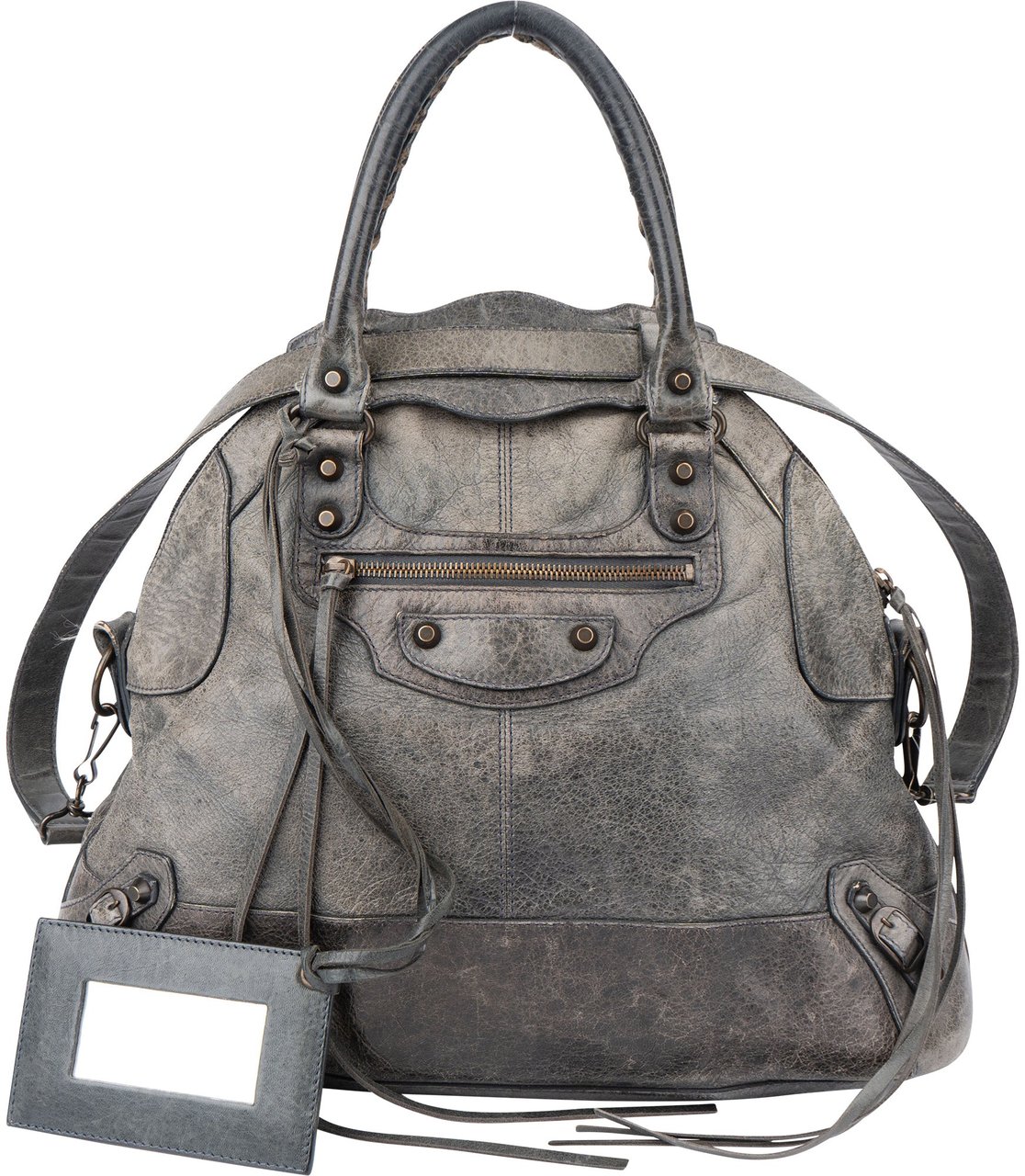 Balenciaga Balenciaga Leather City Handbag Divers