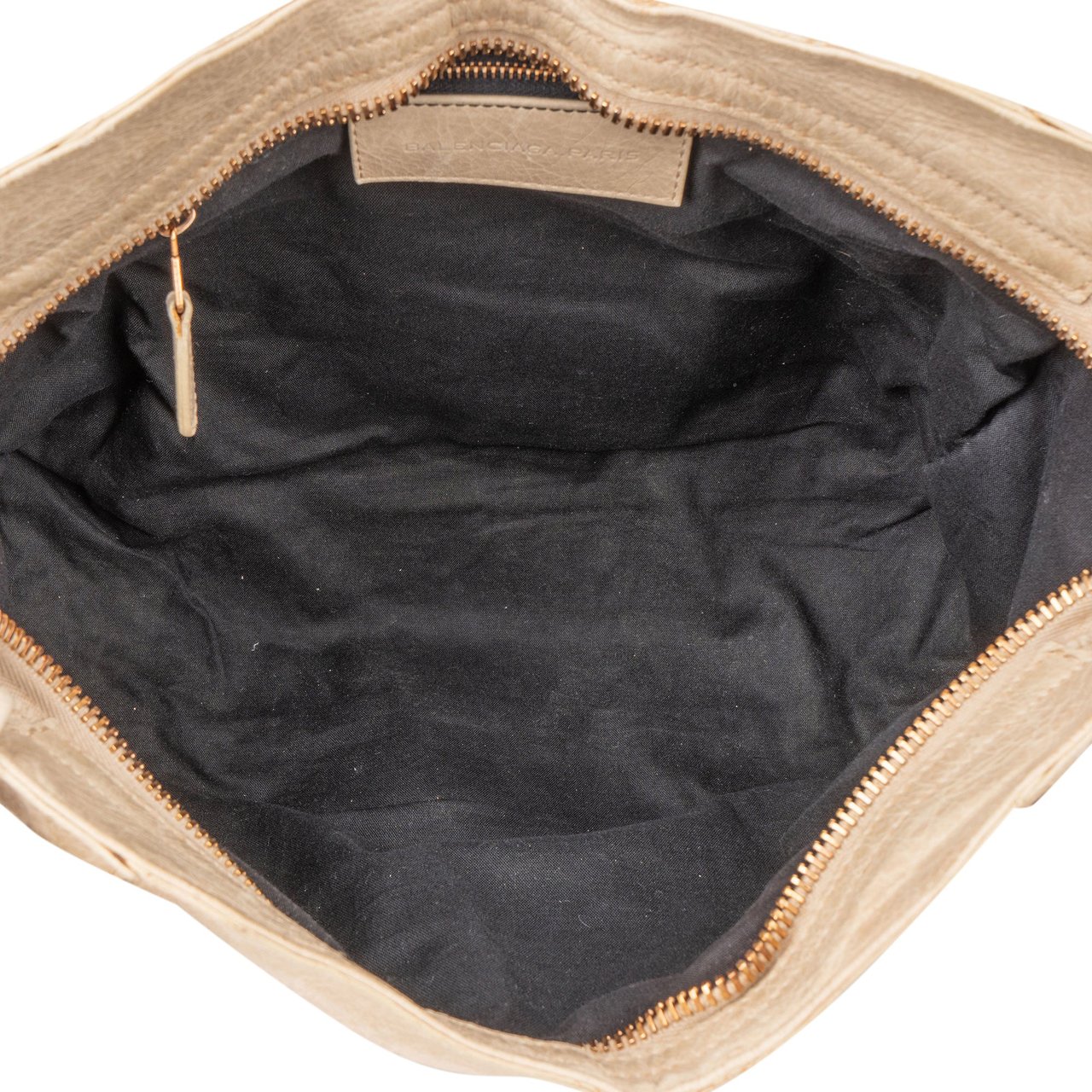 Balenciaga Balenciaga Classic Leather City Handbag Beige