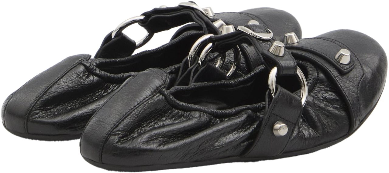 Balenciaga Le City ballet flats Zwart