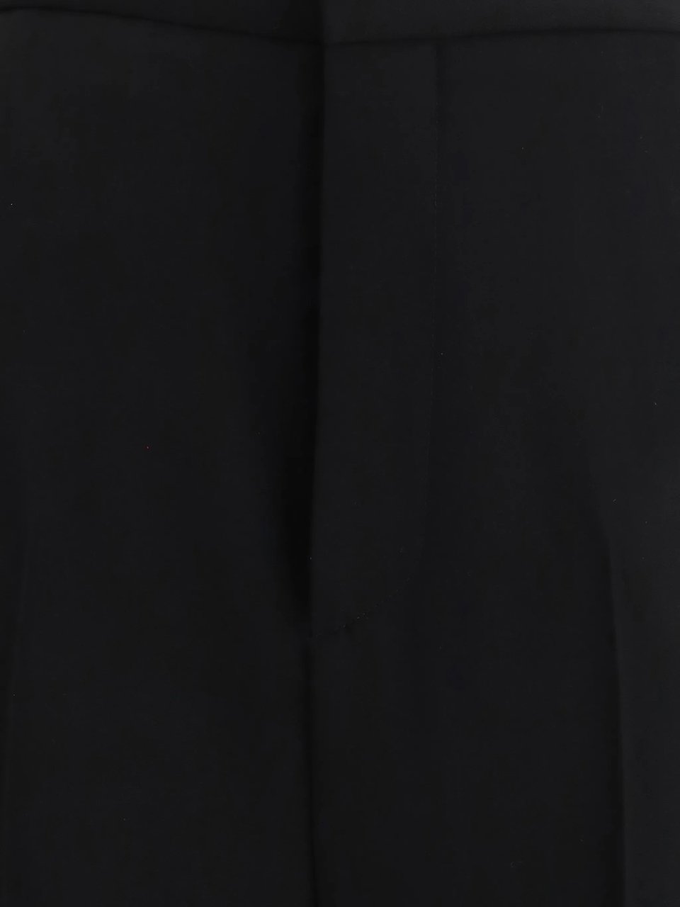 Balenciaga Black Tuxedo Wide-Leg High-Waisted Pants Zwart