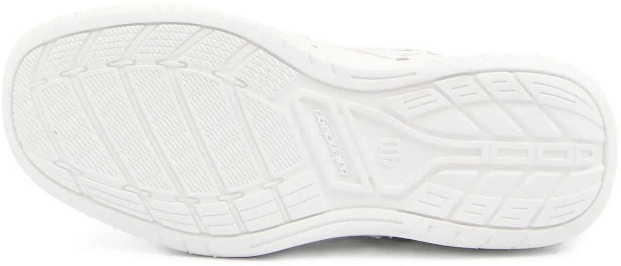 Balenciaga White Hamptons Wornout Distressed Leather Sneakers Wit