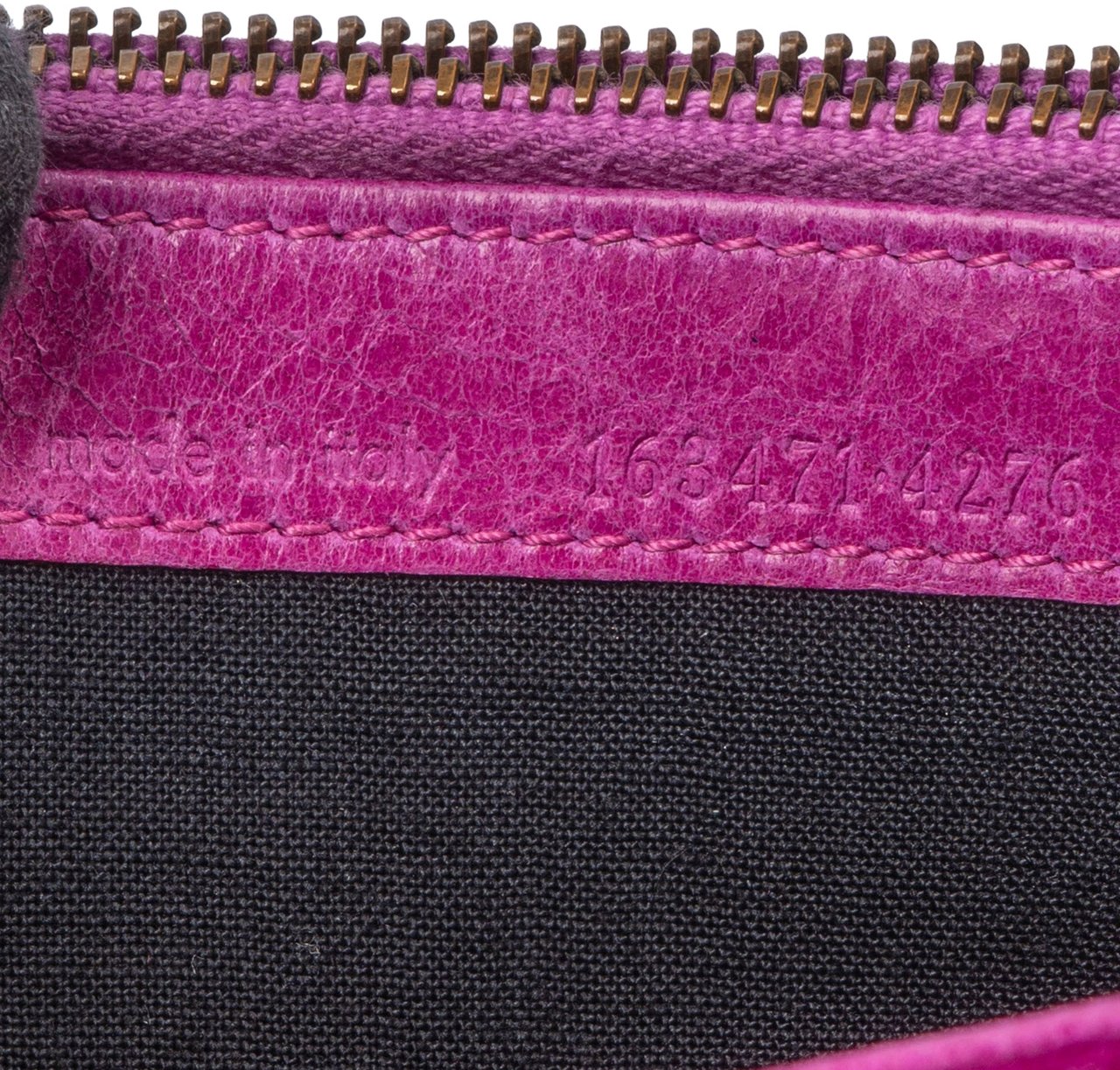 Balenciaga Balenciaga Pink Leather City Wallet Rood