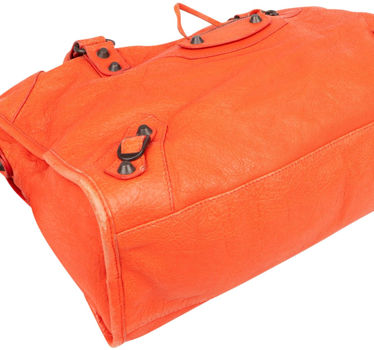 Balenciaga Balenciaga Leather Classic City Handbag Rood