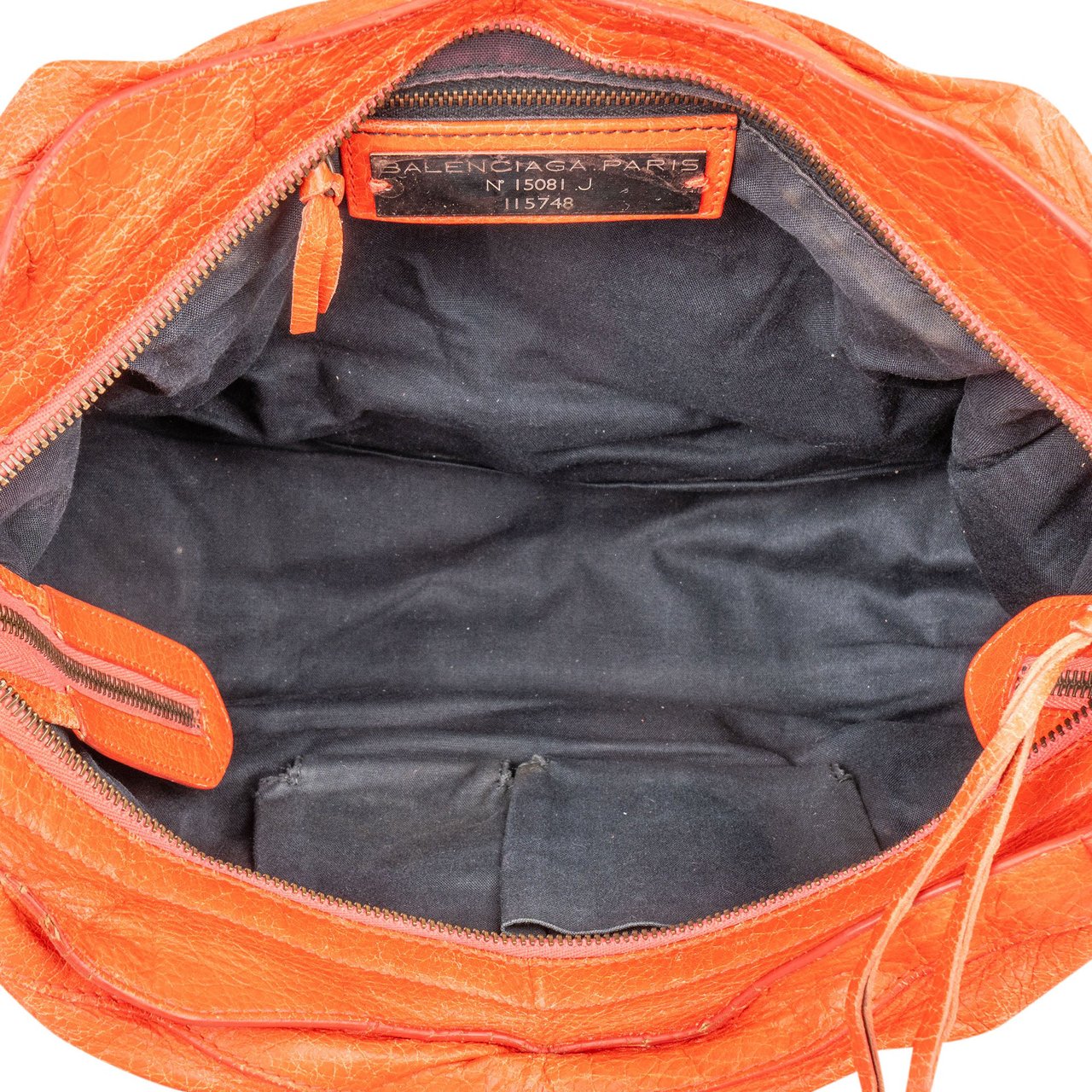 Balenciaga Balenciaga Leather Classic City Handbag Rood