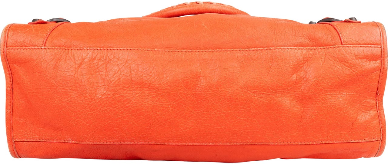 Balenciaga Balenciaga Leather Classic City Handbag Rood