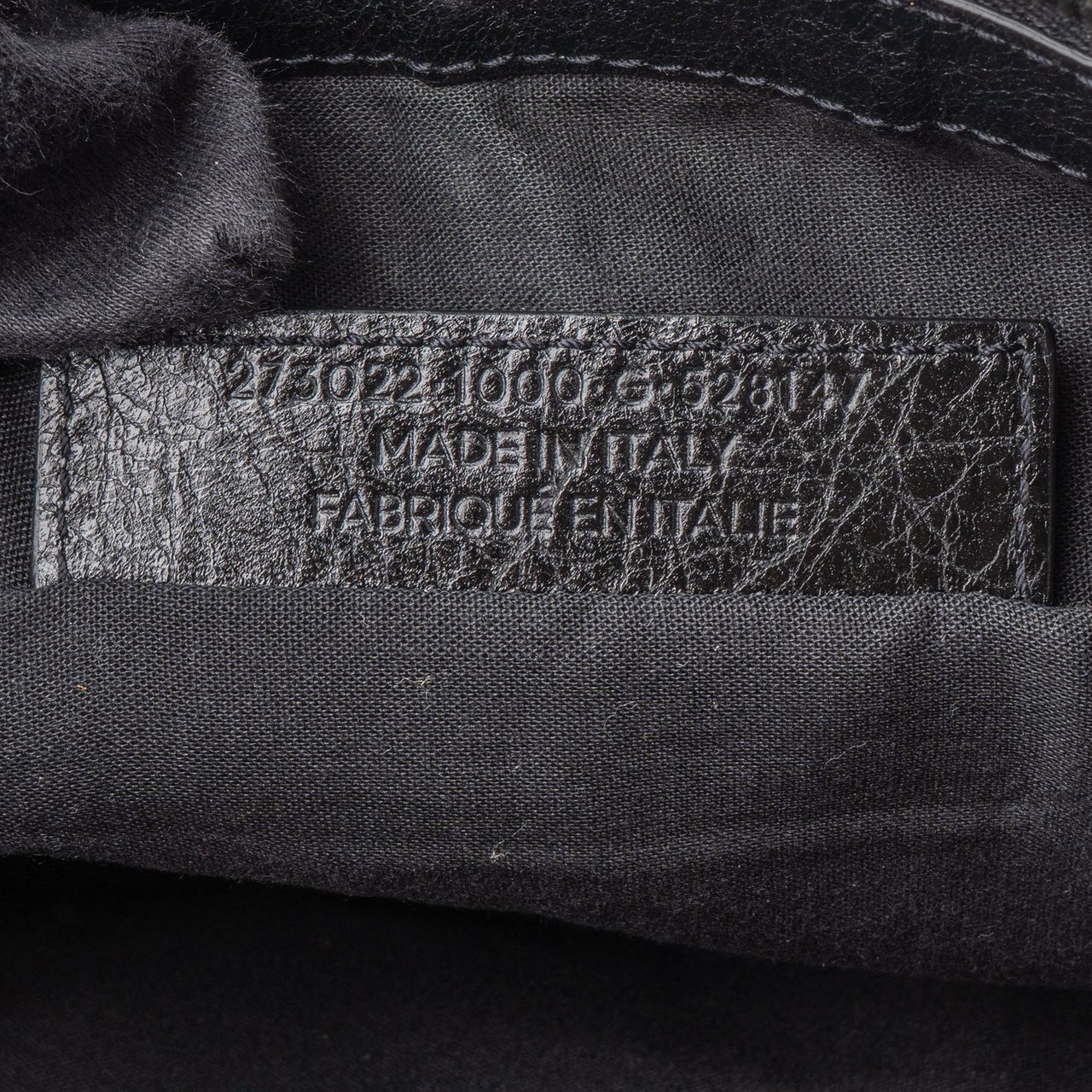 Balenciaga Balenciaga Black Leather City Clutch Zwart