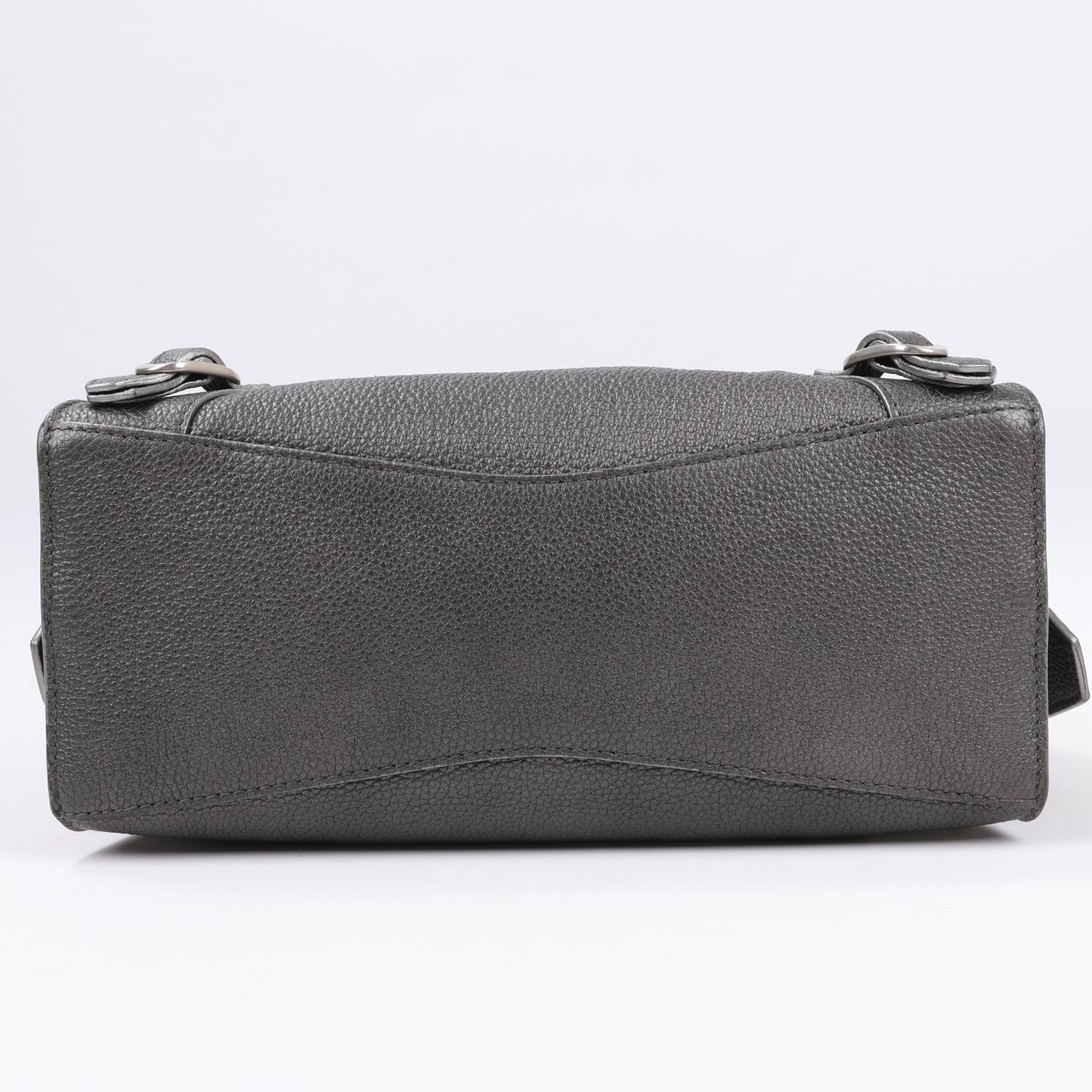 Balenciaga Balenciaga Mini Neo Classic City Leather 2Way Handbag in Grey 679231 Grijs