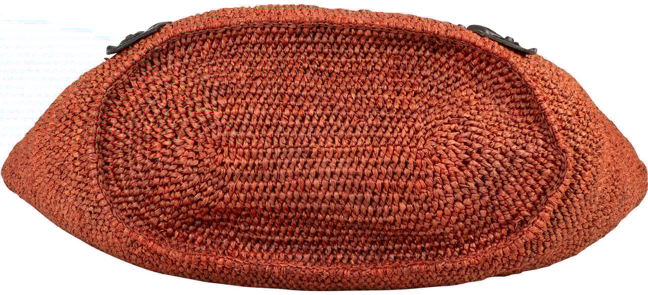 Balenciaga Balenciaga Raffia Ranier City Handbag Rood