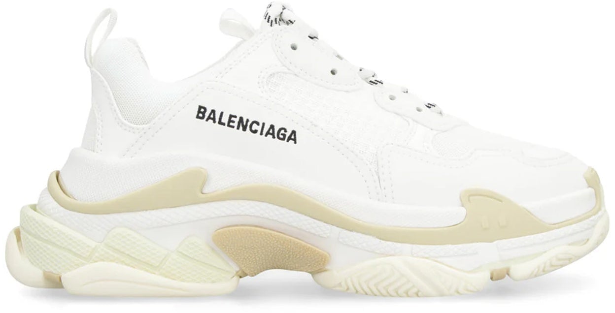 Balenciaga Balenciaga Triple S Low-Top Sneakers Wit