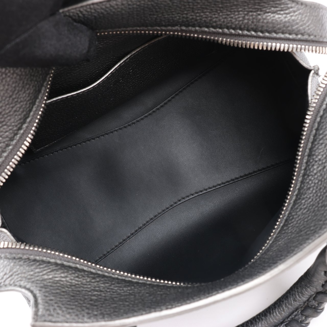 Balenciaga Balenciaga Mini Neo Classic City Leather 2Way Handbag in Grey 679231 Grijs