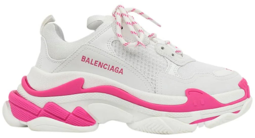 Balenciaga Triple S Logo Sneakers Wit