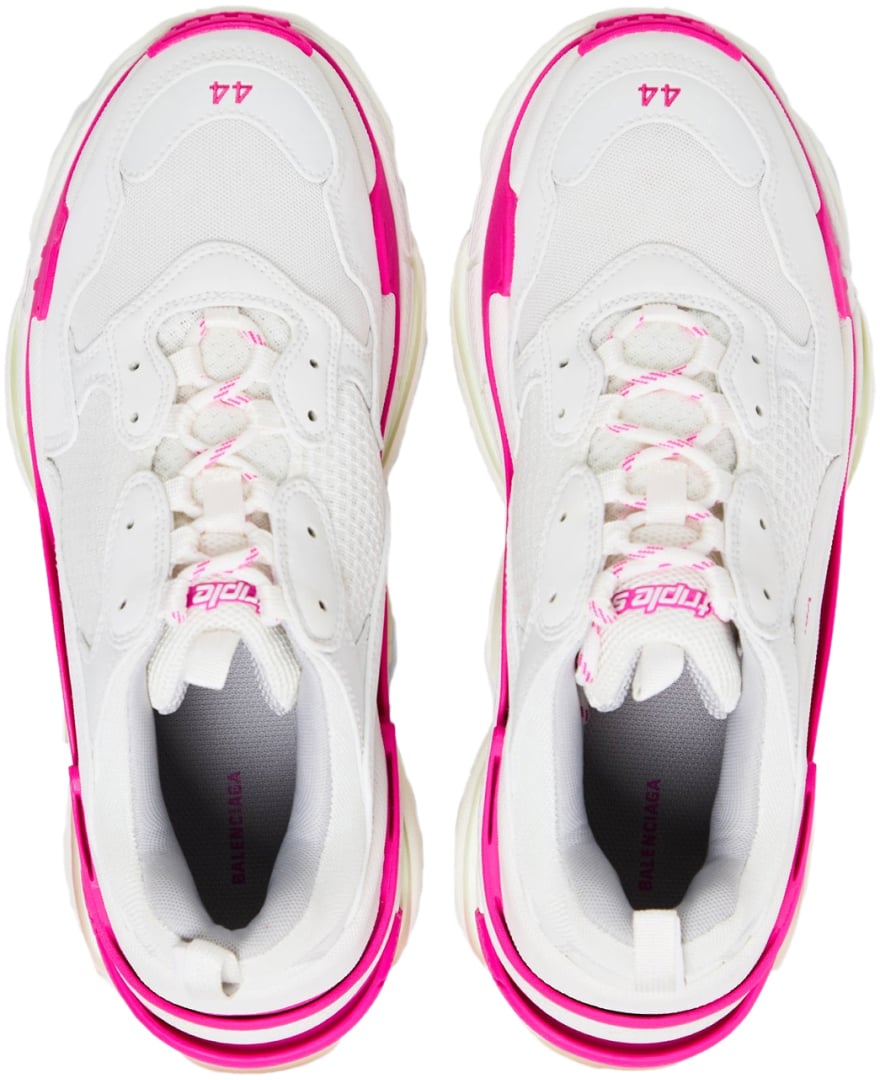 Balenciaga Triple S Logo Sneakers Wit