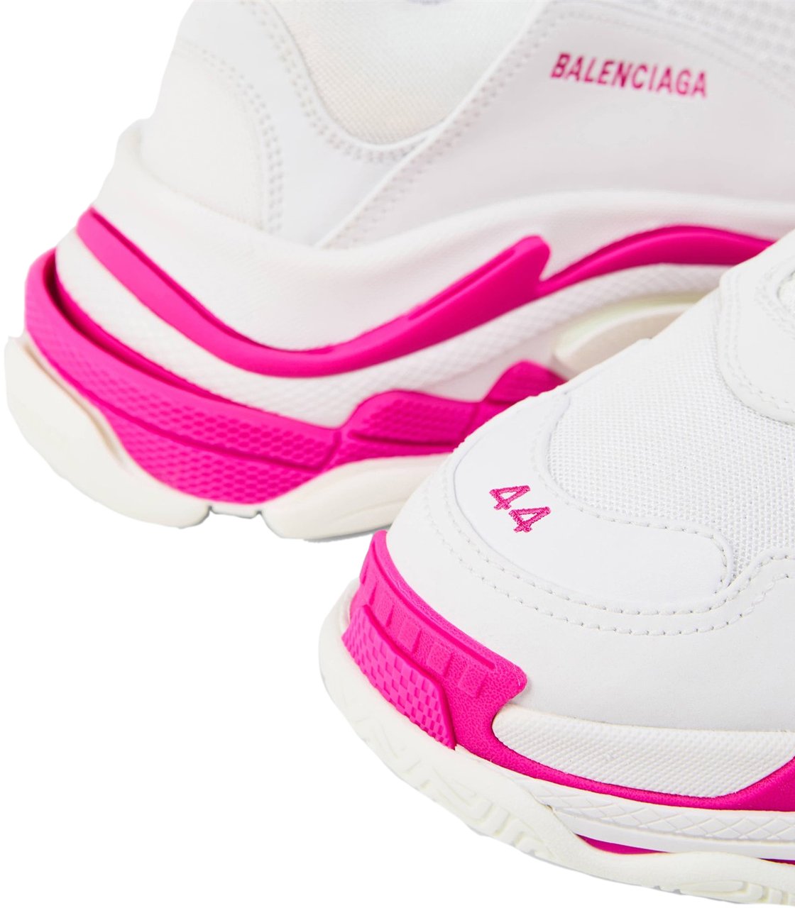 Balenciaga Triple S Logo Sneakers Wit