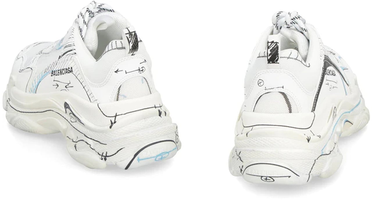Balenciaga Balenciaga Triple S Sneakers Wit
