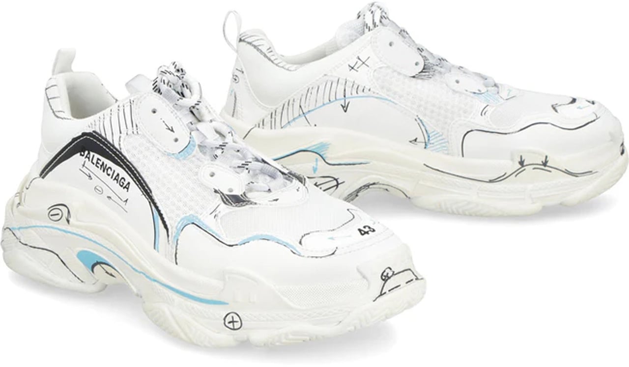 Balenciaga Balenciaga Triple S Sneakers Wit