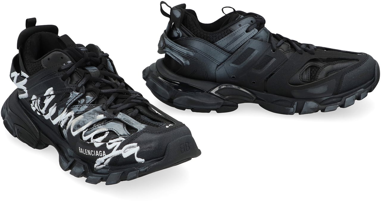 Balenciaga Track Signature Low-top sneakers Wit
