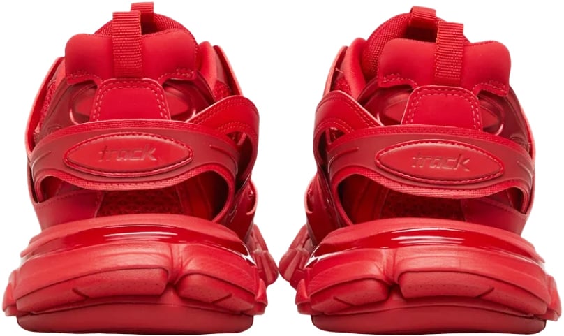Balenciaga Track Logo Sneakers Rood