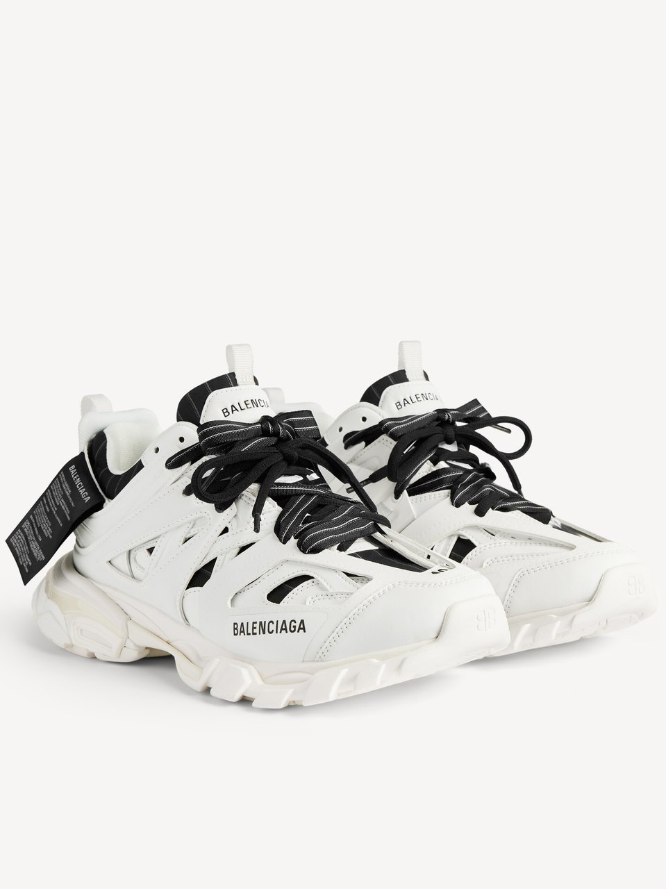Balenciaga Track Shirt White Sneakers Wit