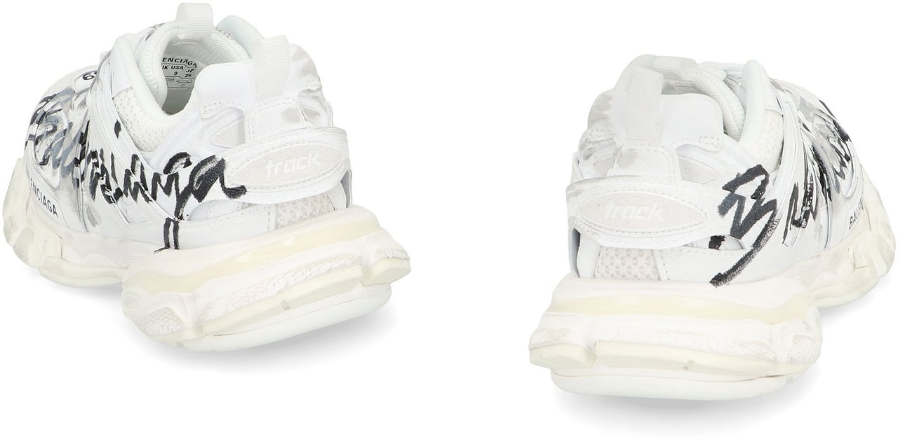 Balenciaga Track Signature low-top sneakers Wit