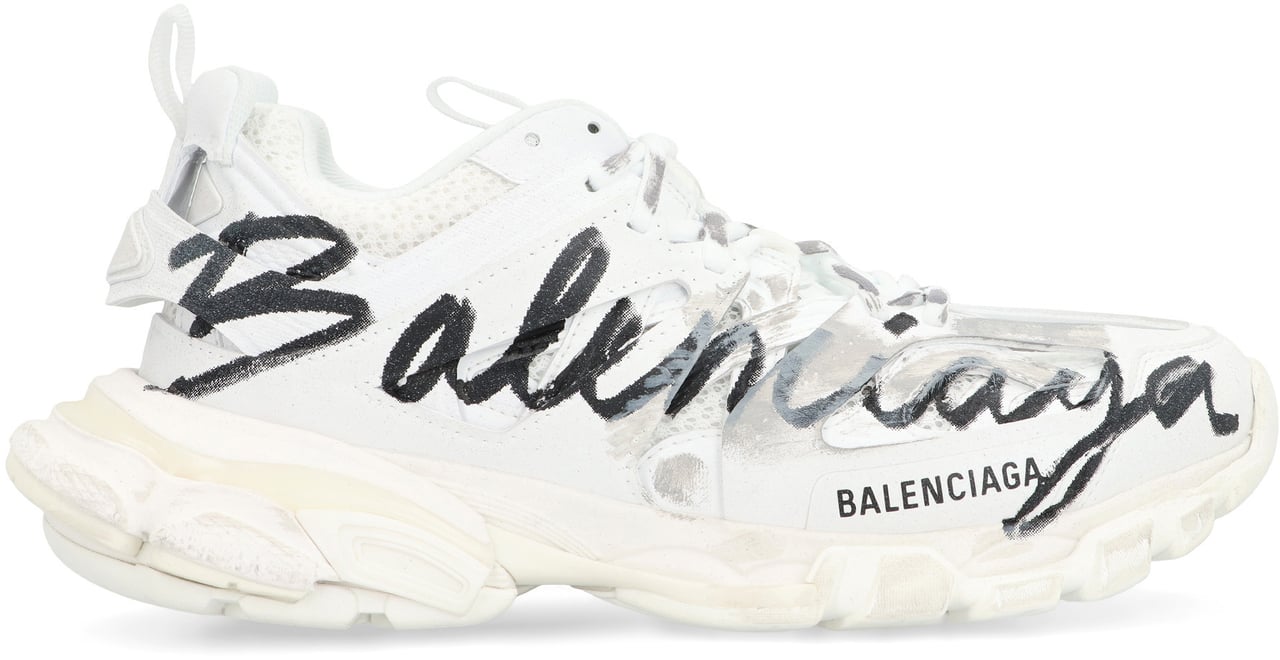 Balenciaga Track Signature low-top sneakers Wit