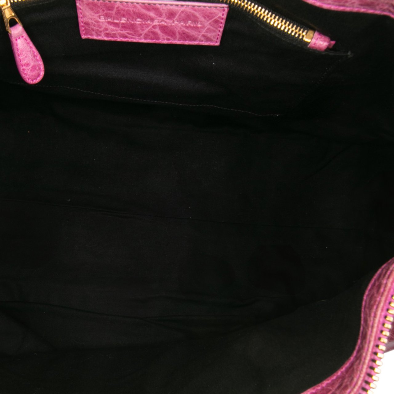 Balenciaga Lambskin Motocross Giant 21 Work Satchel Roze