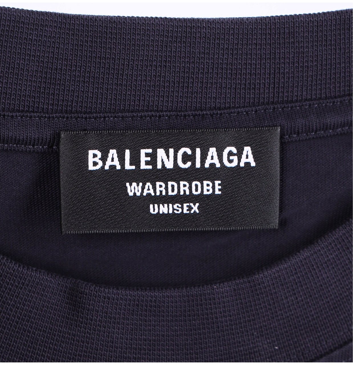 Balenciaga Bb Corp T-Shirt Zwart