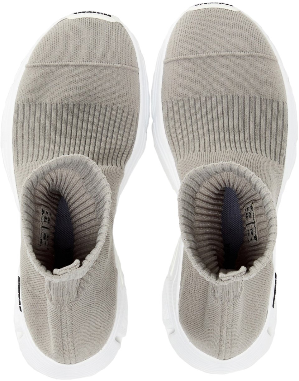 Balenciaga Speed 3.0 Logo Knit Sneakers Grijs