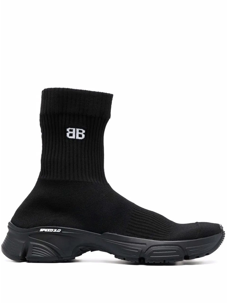 Balenciaga Speed 3.0 Logo Sneakers Zwart