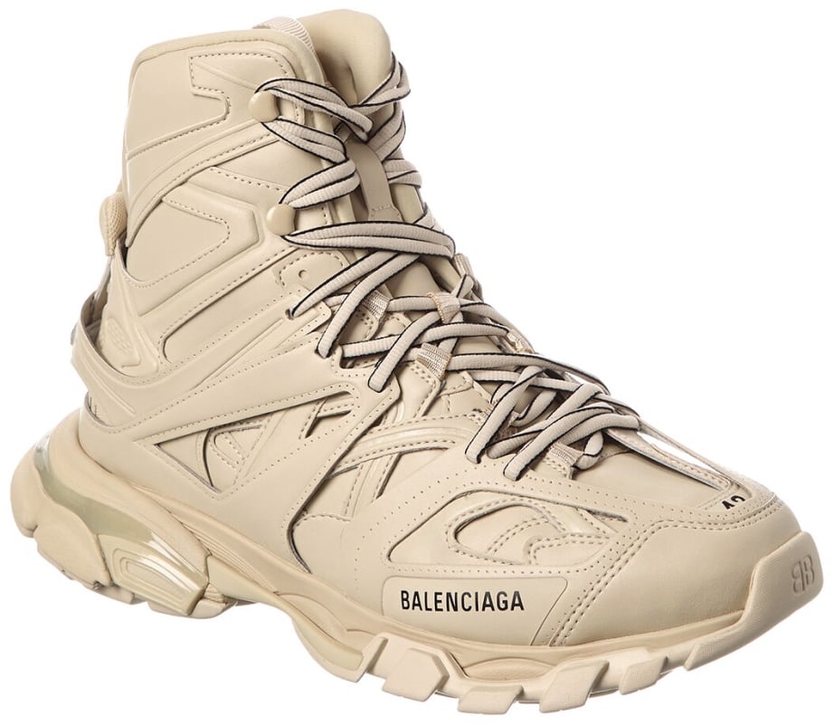 Balenciaga Track Hike High-top Sneakers Beige