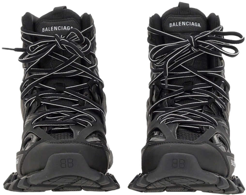 Balenciaga Track Hike High-top Sneakers Zwart