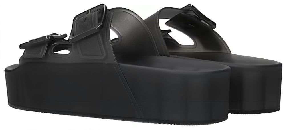 Balenciaga Mallorca Platform Sandals Zwart