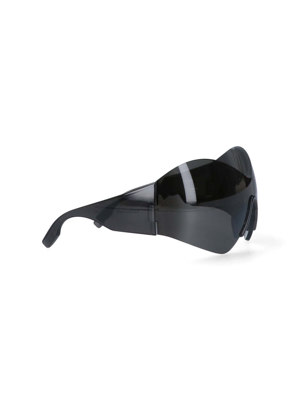 Balenciaga Black Mask Butterfly Sunglasses Zwart