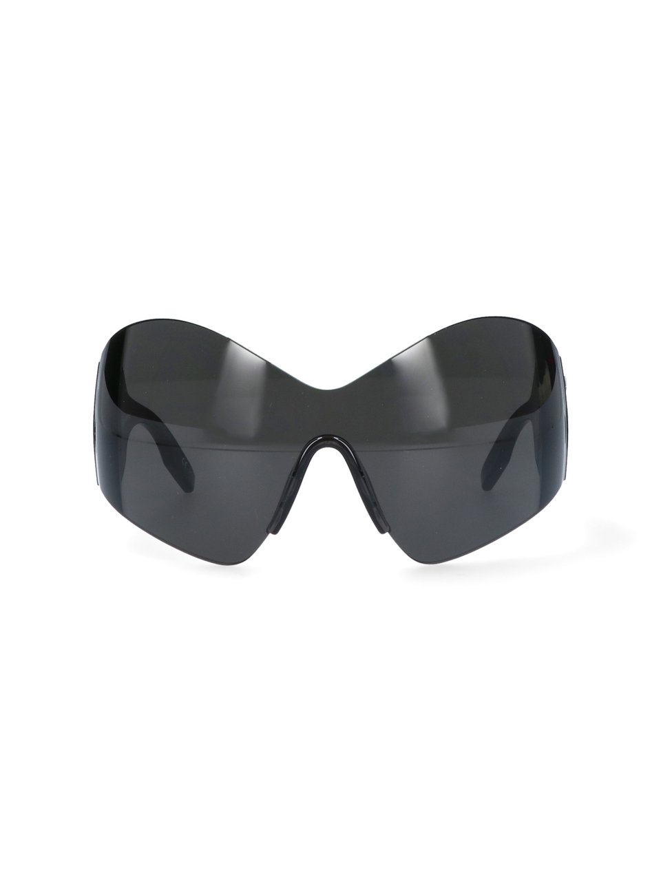 Balenciaga Black Mask Butterfly Sunglasses Zwart