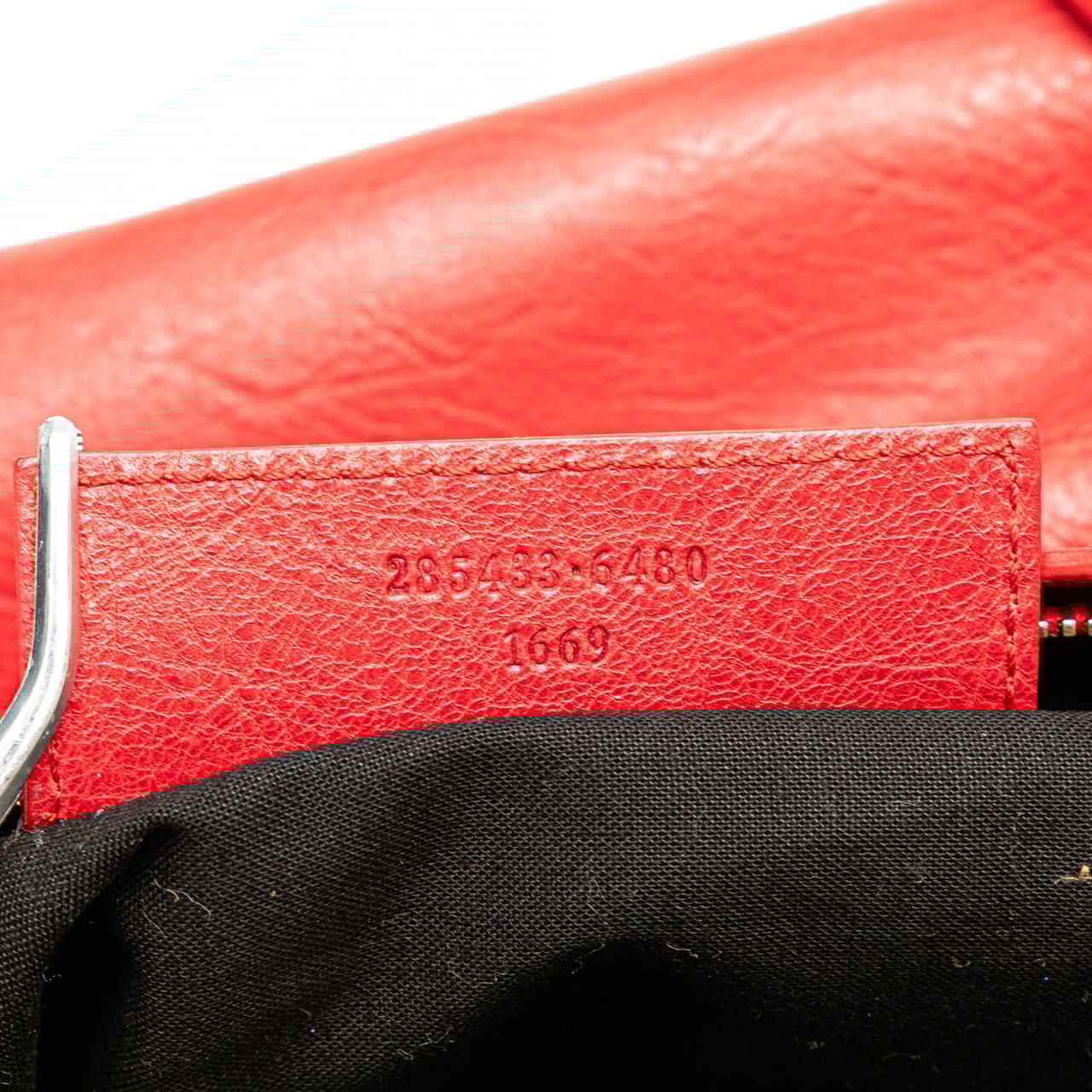 Balenciaga Lambskin Motocross Classic First Giant 12 Satchel Rood