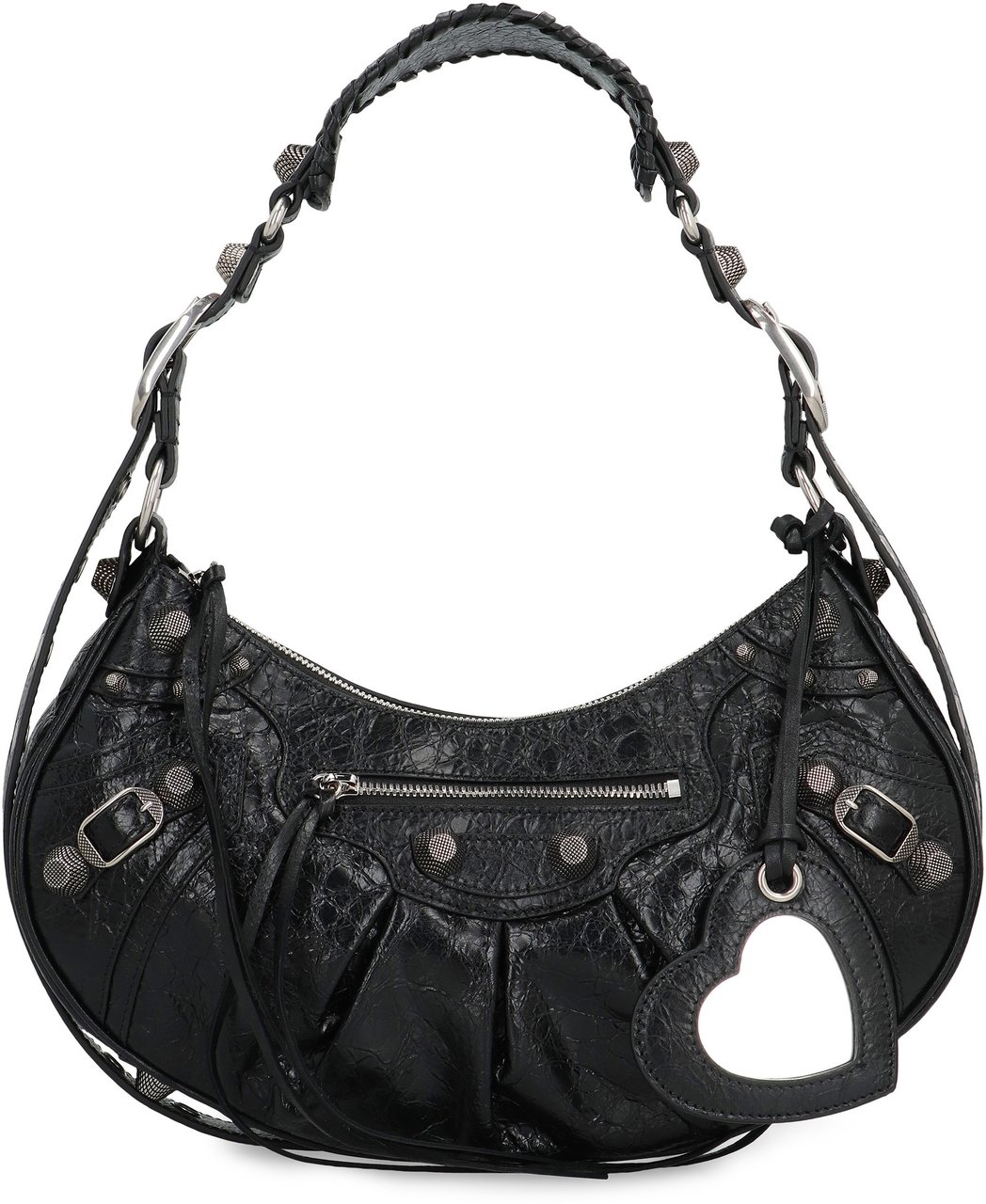 Balenciaga Shoulder Bag Le Cagole XS in leather Zwart