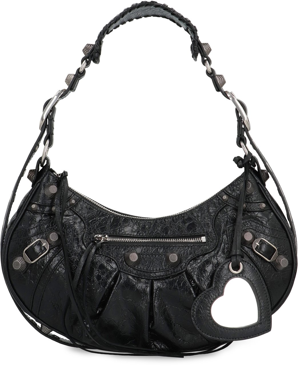 Balenciaga Shoulder Bag Le Cagole XS in leather Zwart