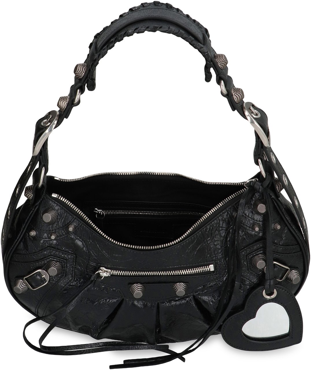 Balenciaga Shoulder Bag Le Cagole XS in leather Zwart