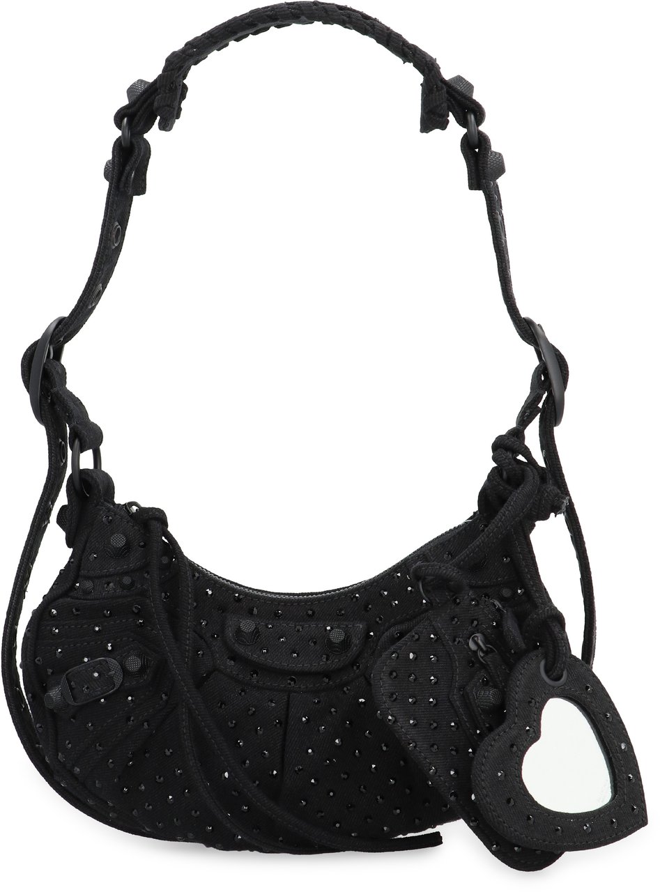 Balenciaga Le Cagole XS crossbody bag Zwart