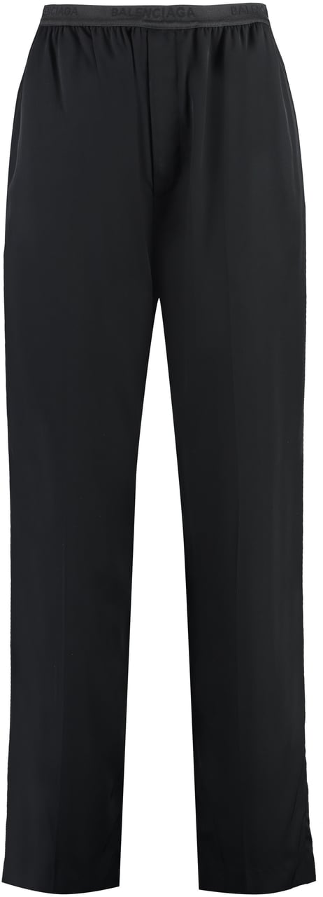 Balenciaga Elasticated waist trousers Zwart