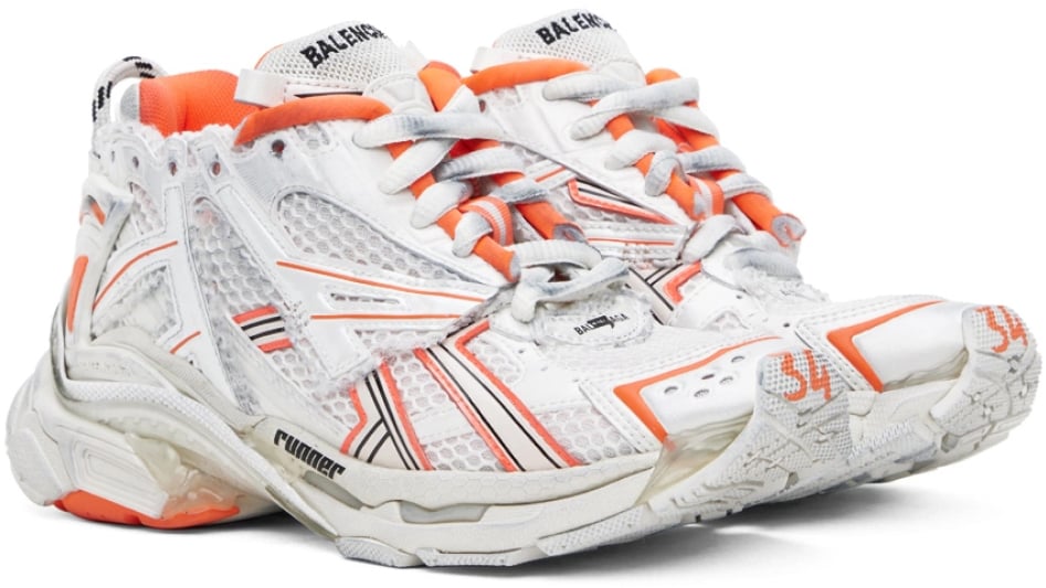 Balenciaga Runner Logo Sneakers Divers