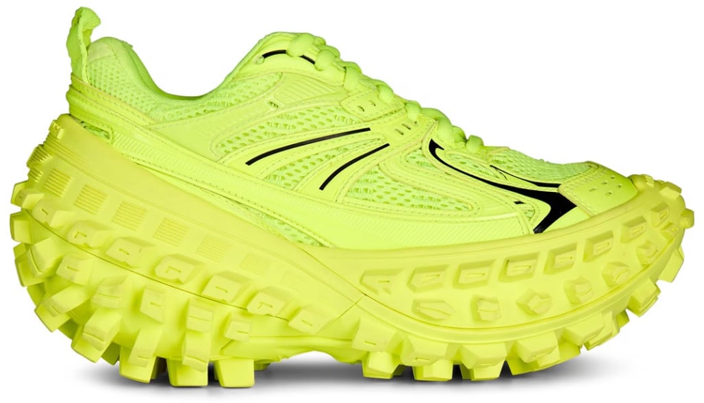 Balenciaga Defender Bouncer Sneakers Geel