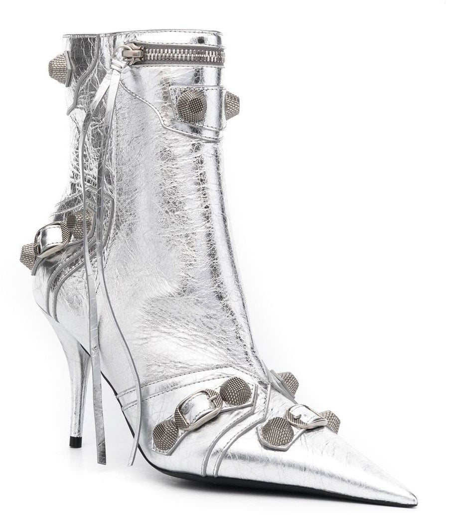 Balenciaga Boots Silver Zilver