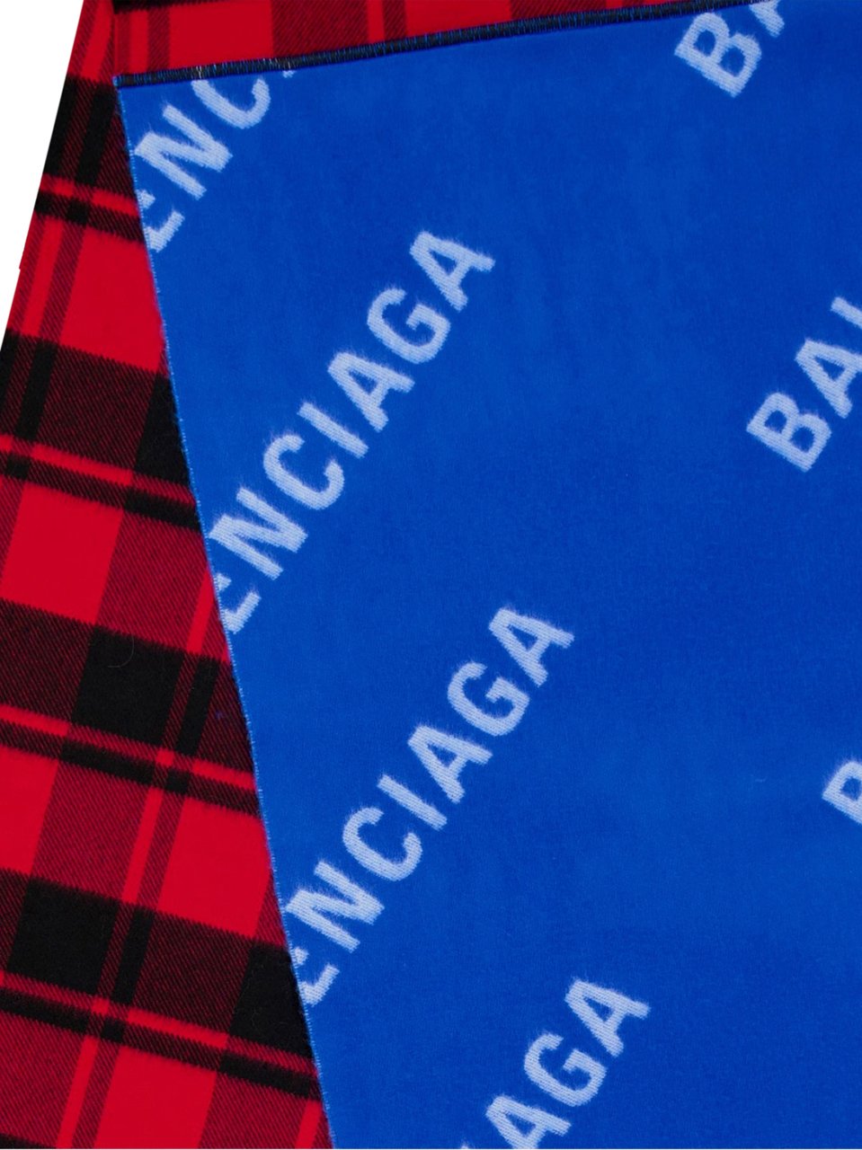 Balenciaga 50/50 Logo Scarf Divers