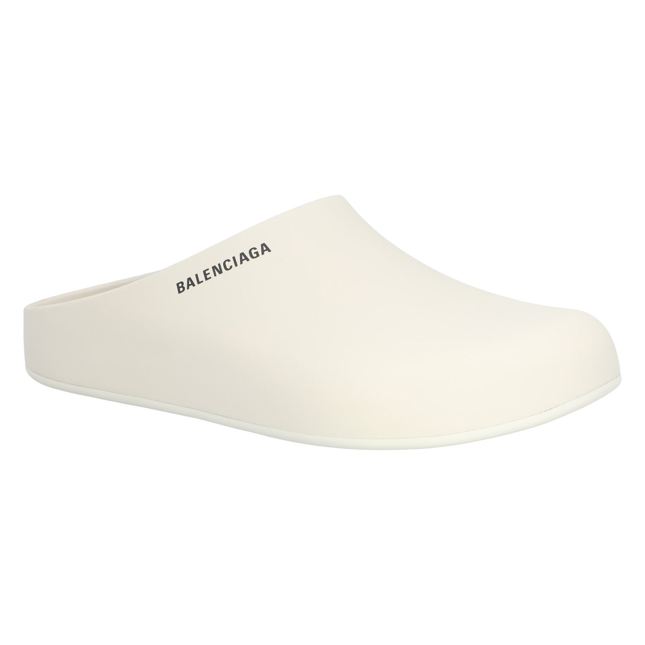Balenciaga Mule Slide In Nacre Beige Wit